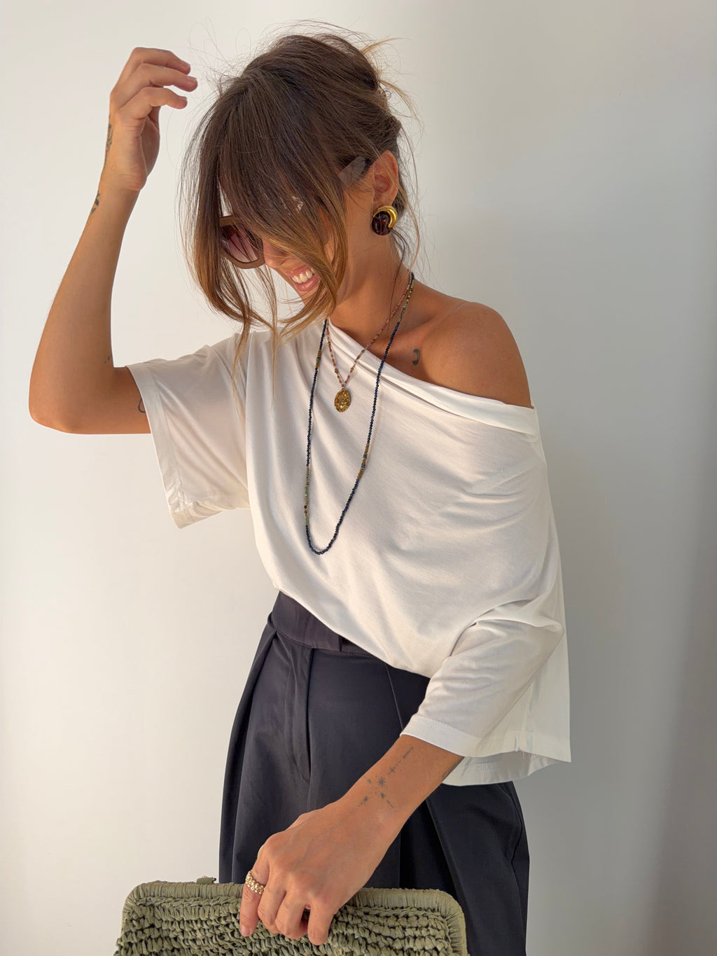 T-shirt Calvi - blanc