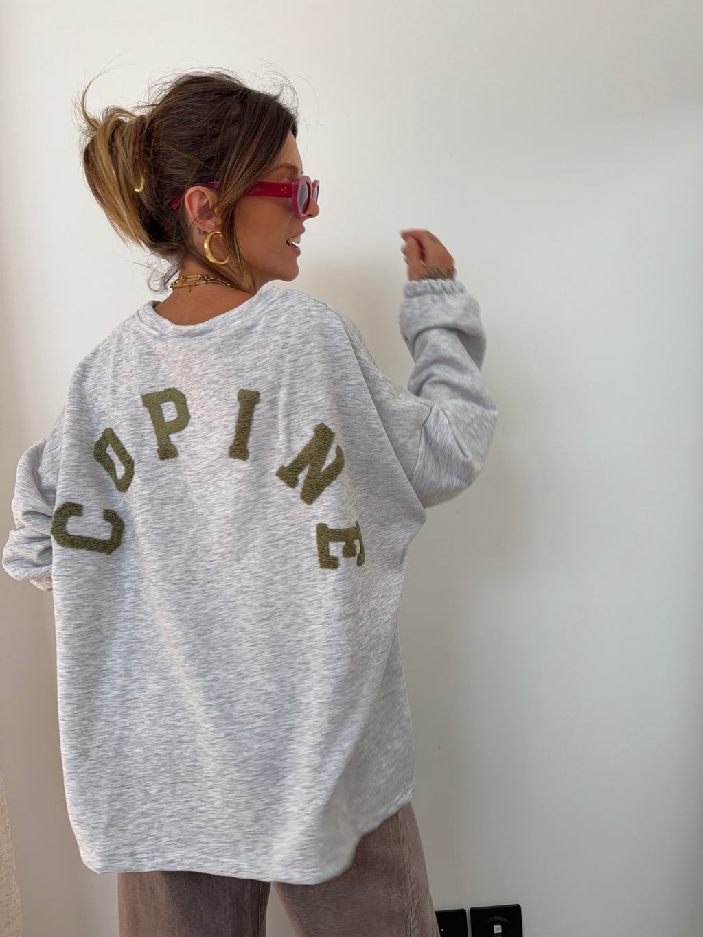 Sweat Copine - kaki