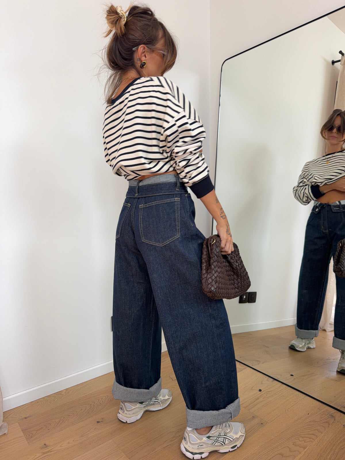 Jeans à revers Dave