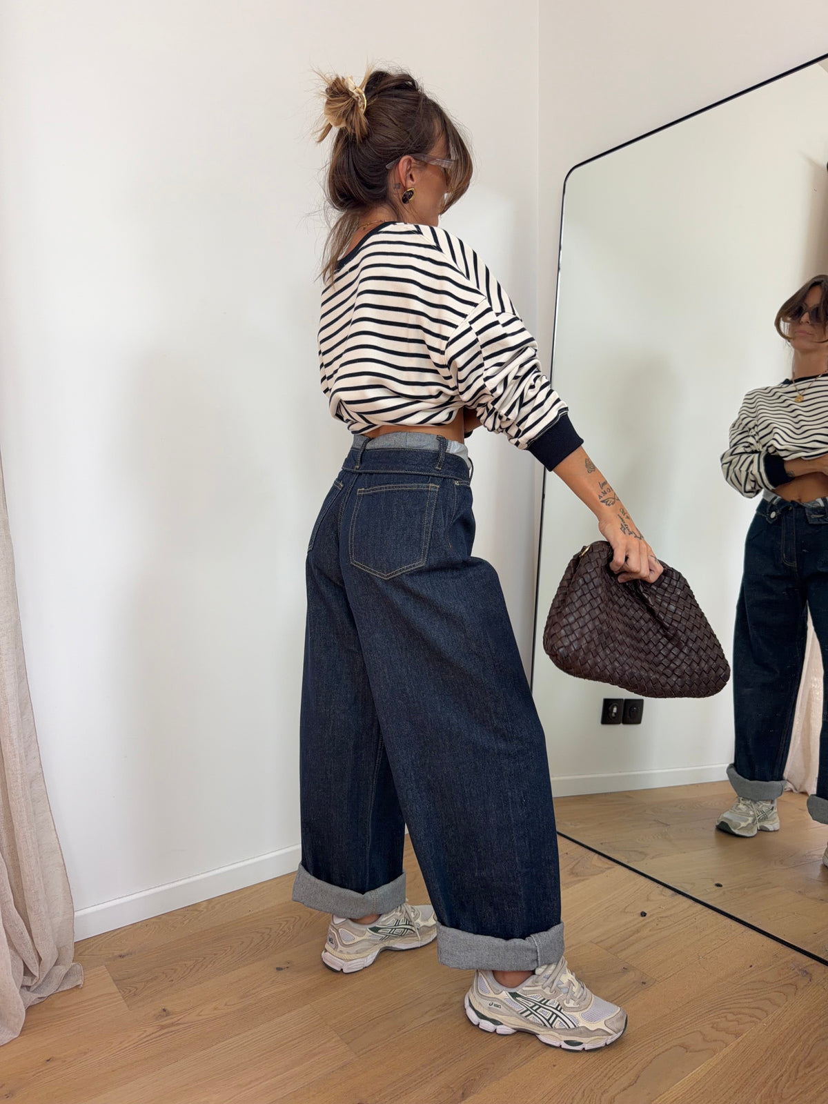 Jeans à revers Dave