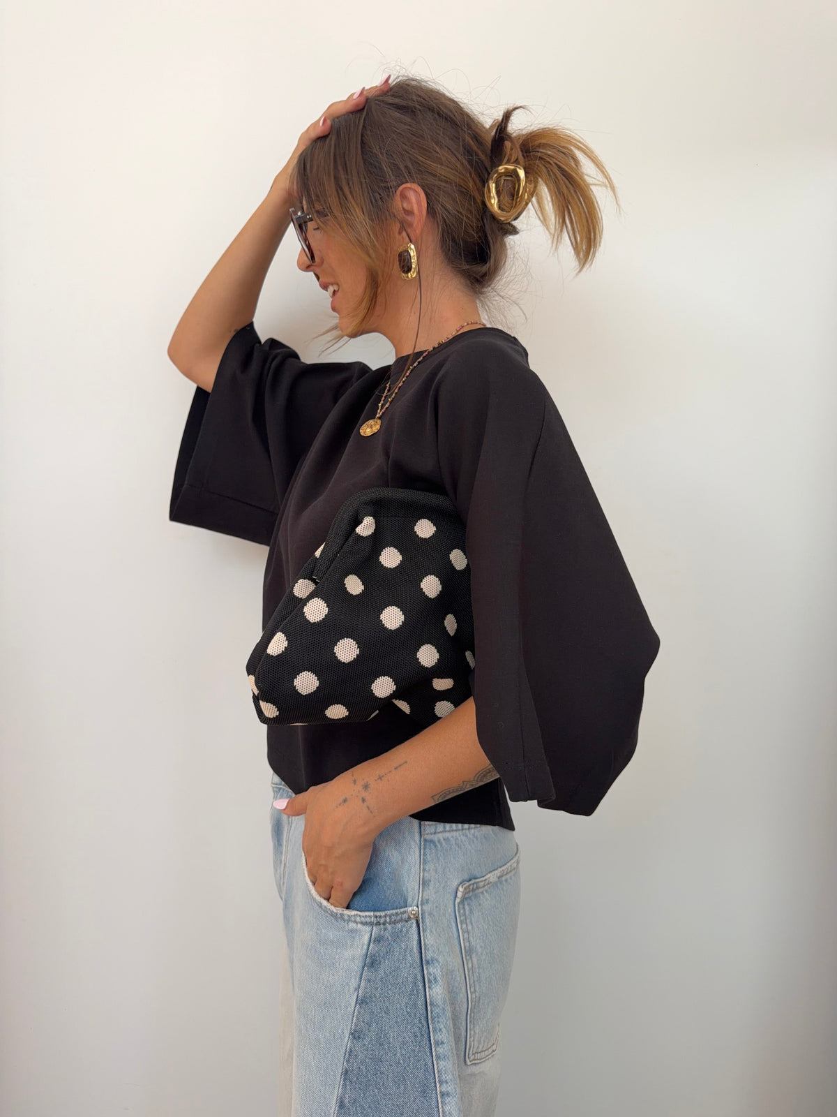 Sweat léger parfait  - noir
