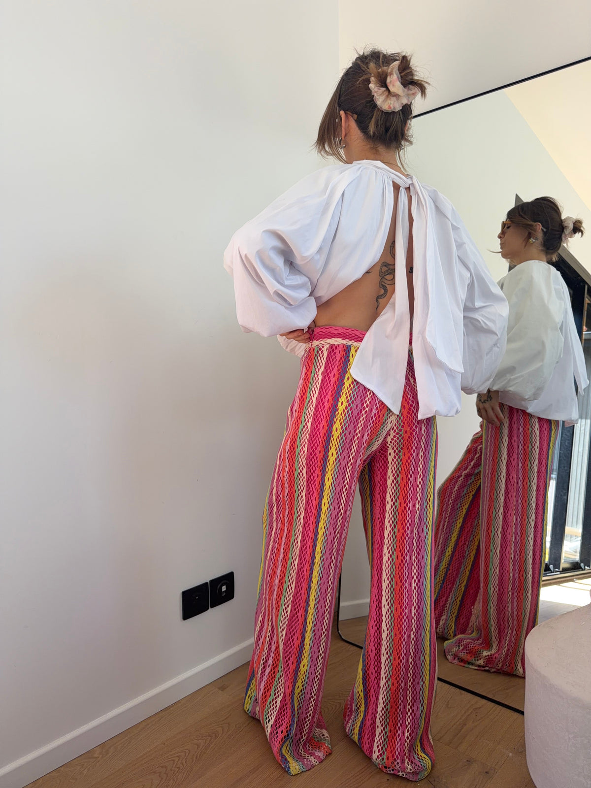 Pantalon crochet - color 🇫🇷