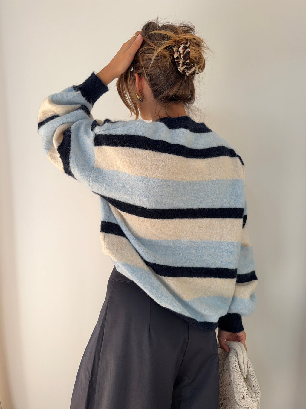 Pull Palma - rayé bleu