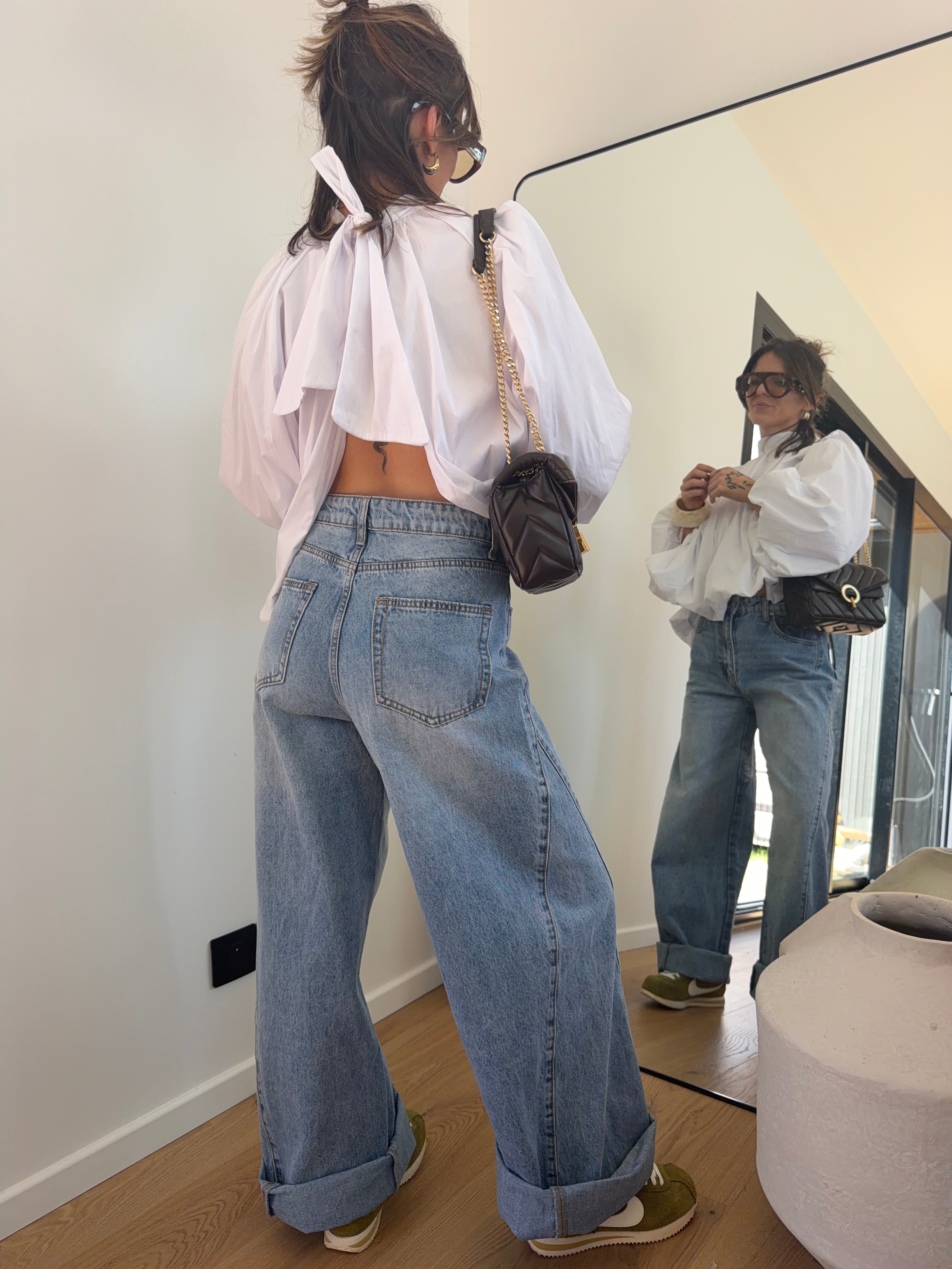 Jeans à coutures en V - Jude