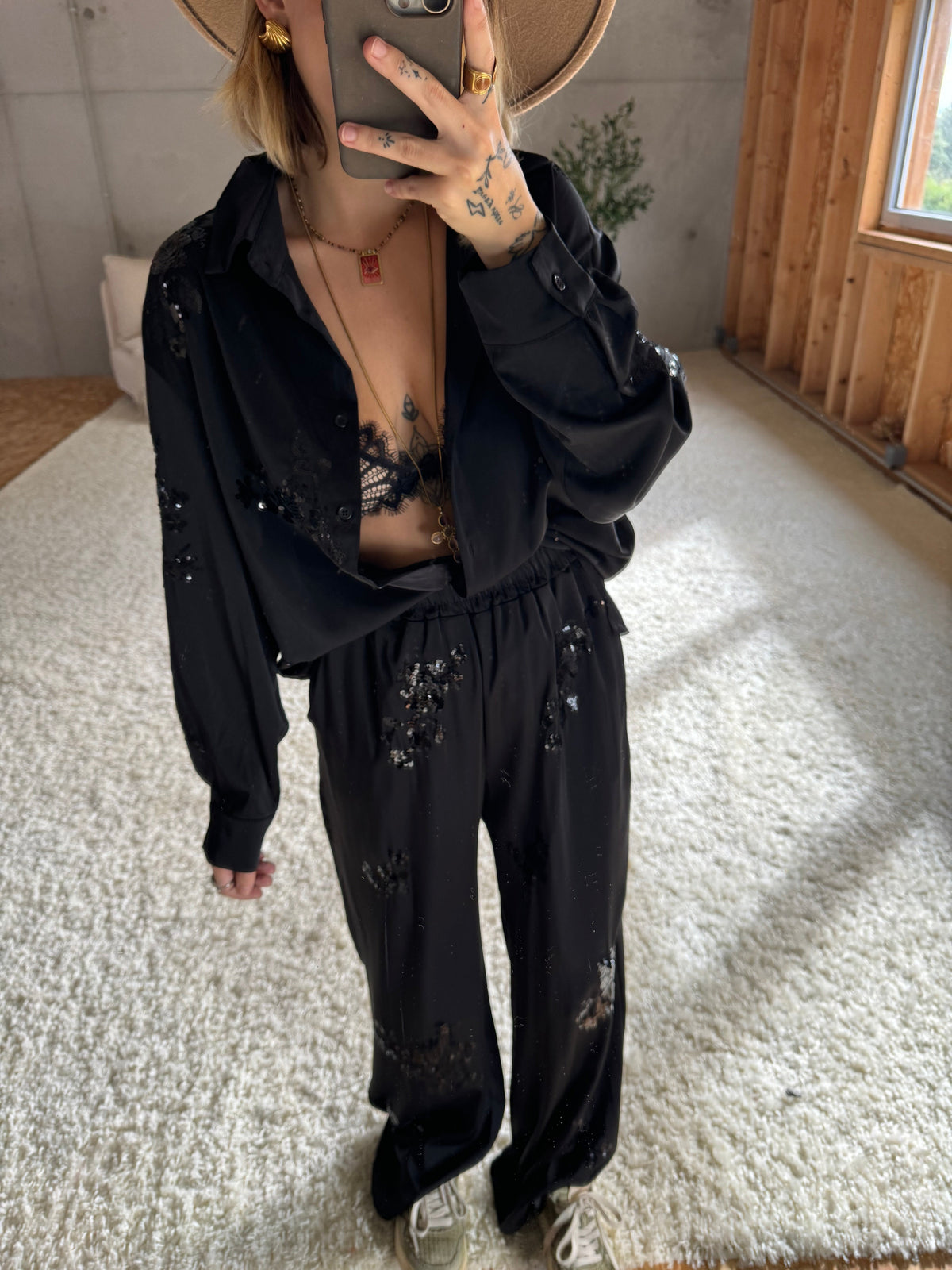 Pantalon Agathe - noir